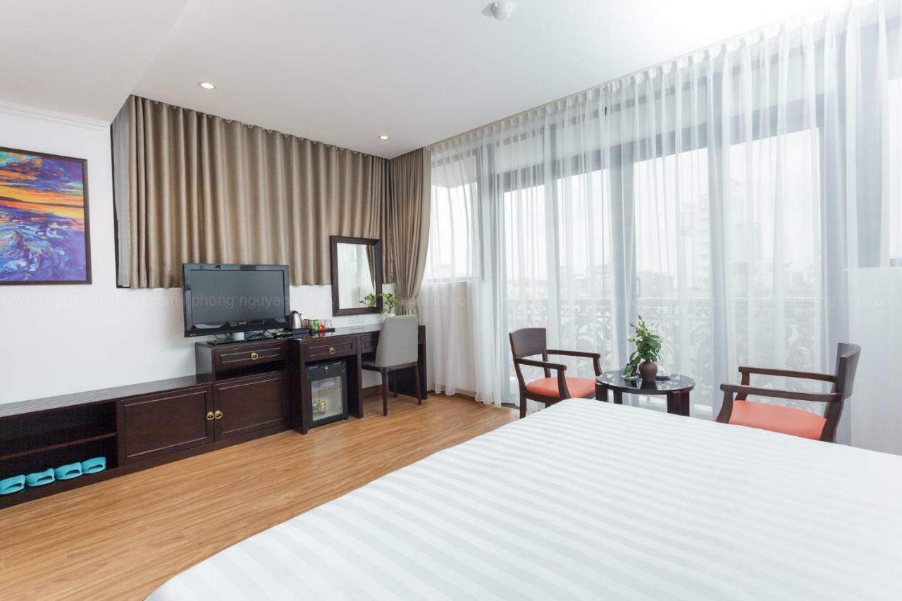 Hotel De La Seine Hanoi Bagian luar foto