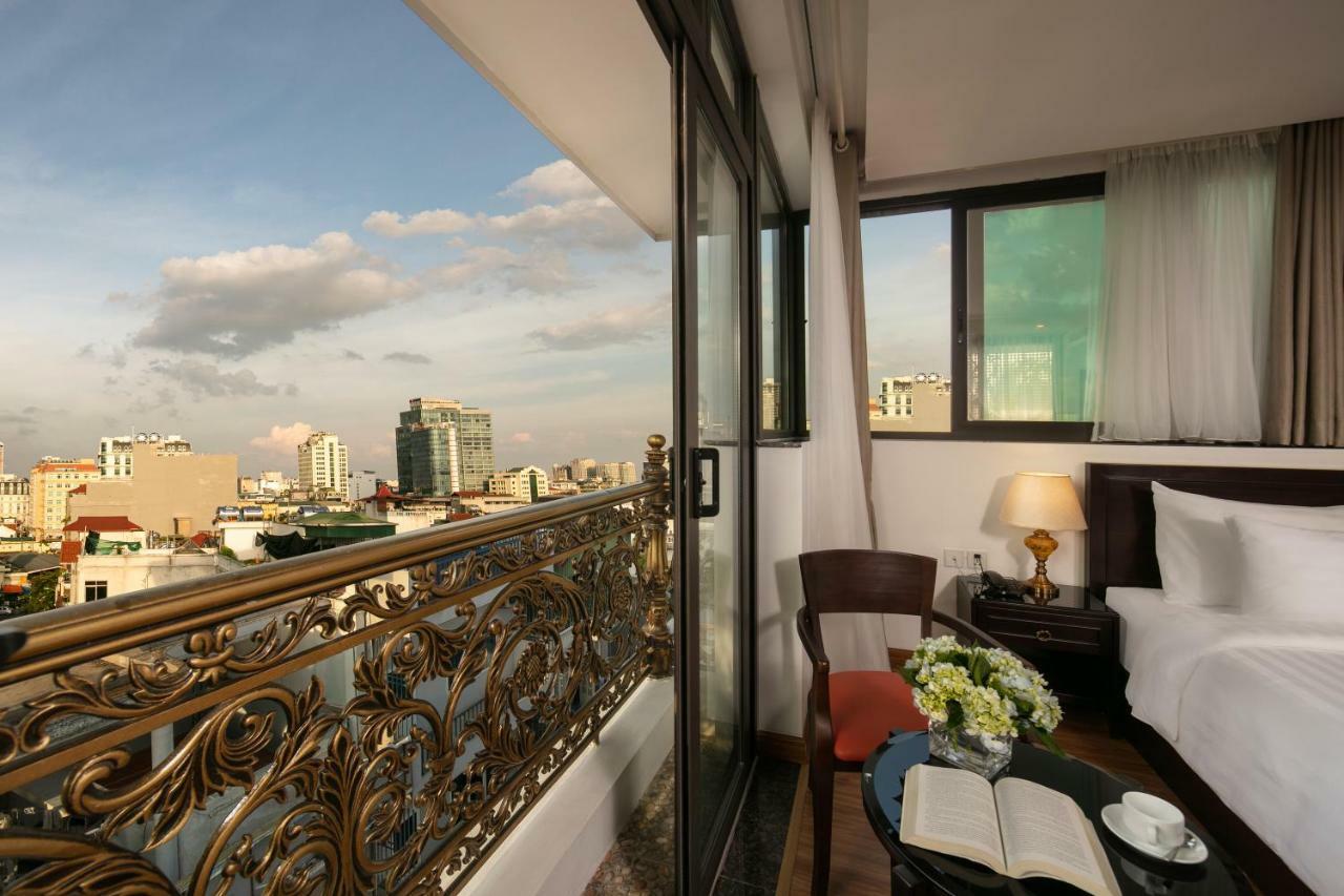 Hotel De La Seine Hanoi Bagian luar foto