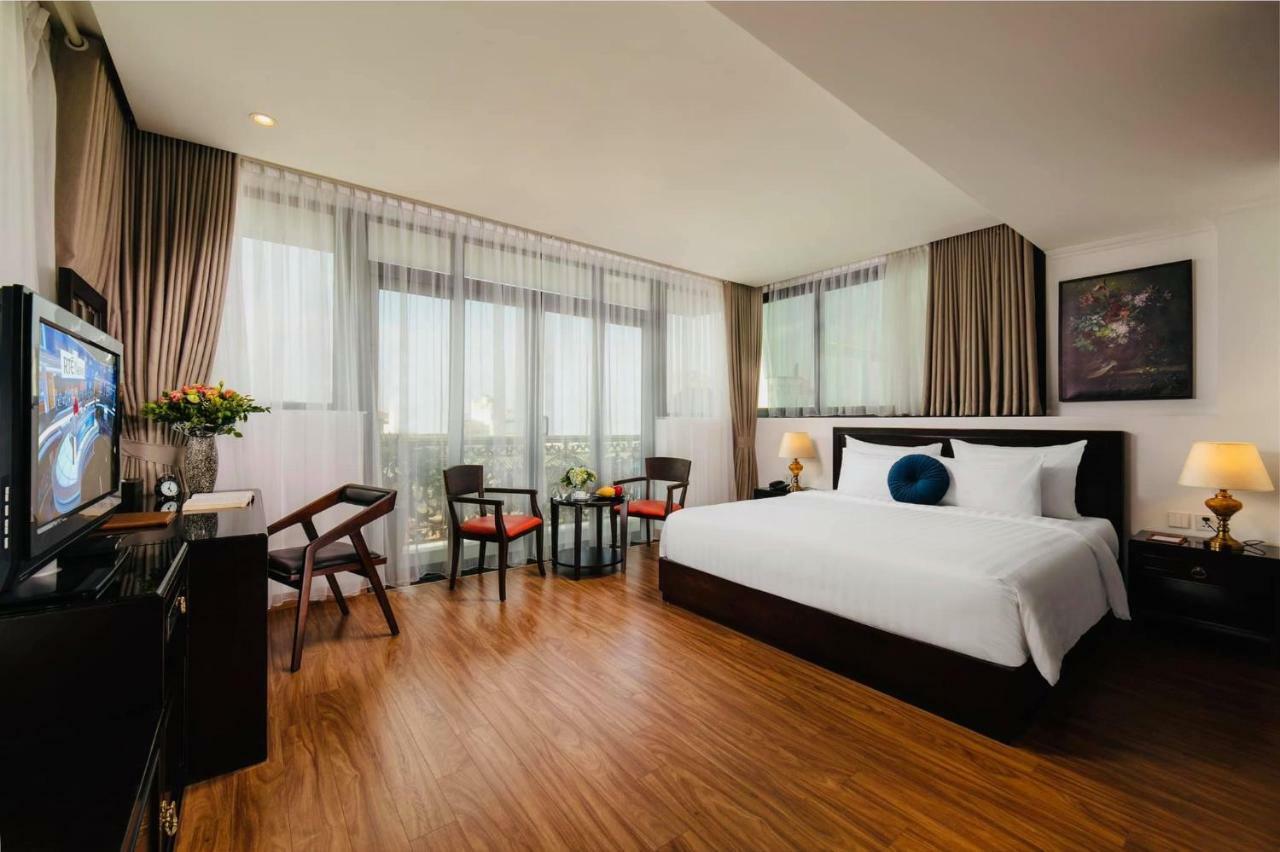 Hotel De La Seine Hanoi Bagian luar foto